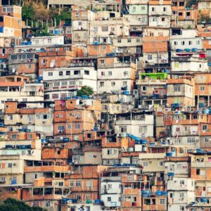Housing Complexes of Brazil stacked up a hill